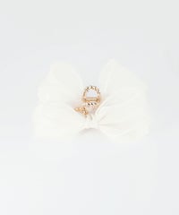 シアーリボンメタルバンスクリップ