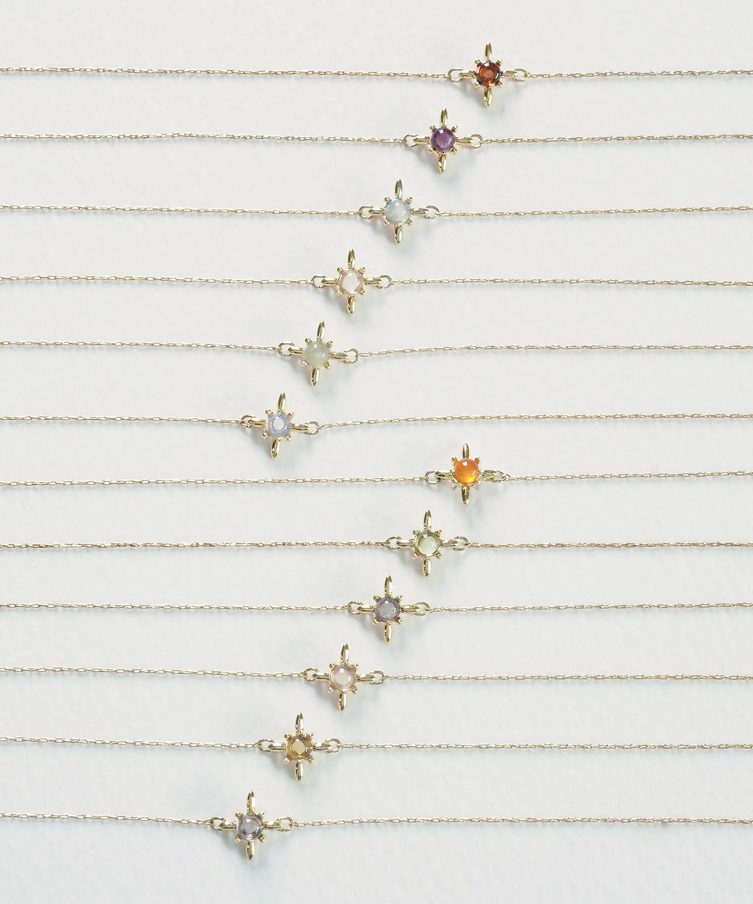 誕生石ステラブレスレット【MUK Dreamy stone】