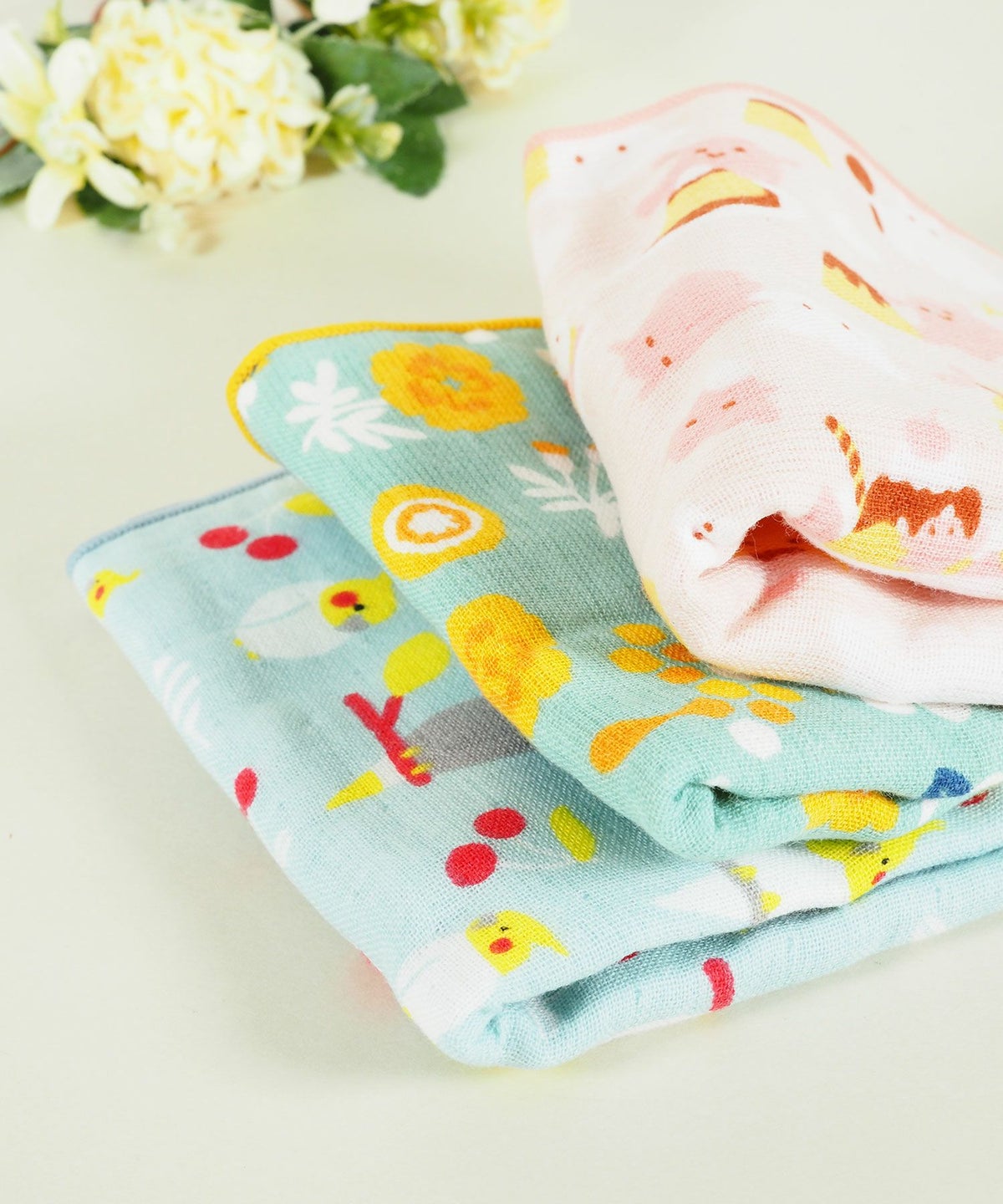 今治オーガニックコットンハンカチ【+ima】