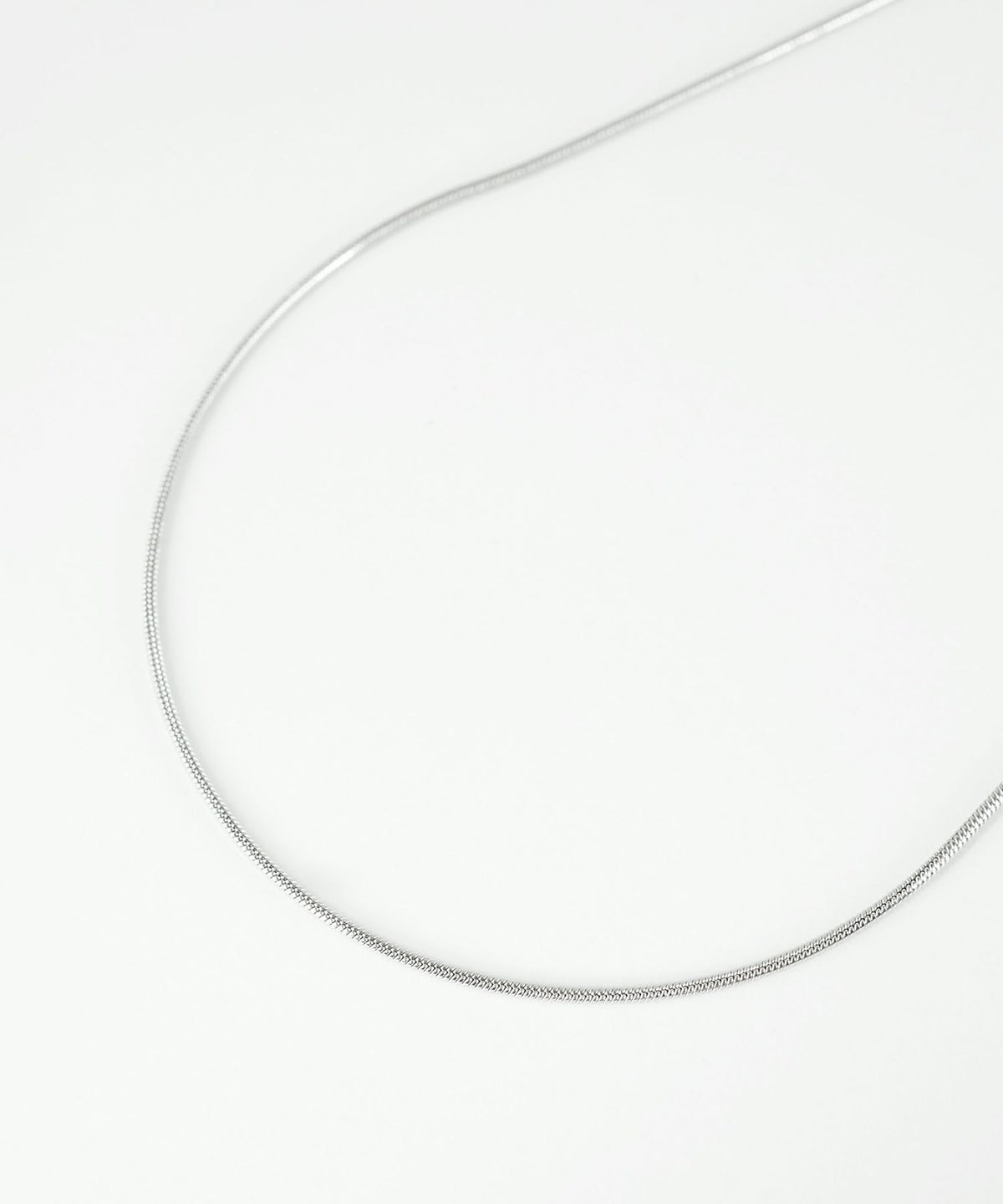 スネークチェーンステンレスネックレス