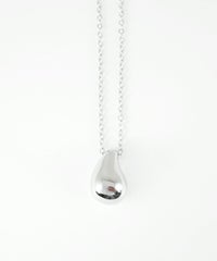 ドロップステンレスネックレス