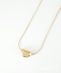 ビーンズステンレスネックレス