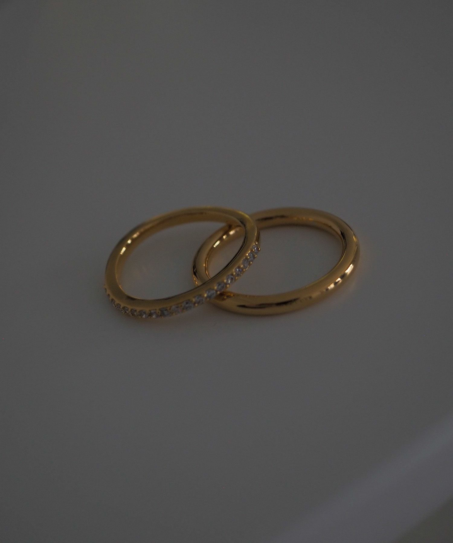 CZエタニティリング【over size ring collection】