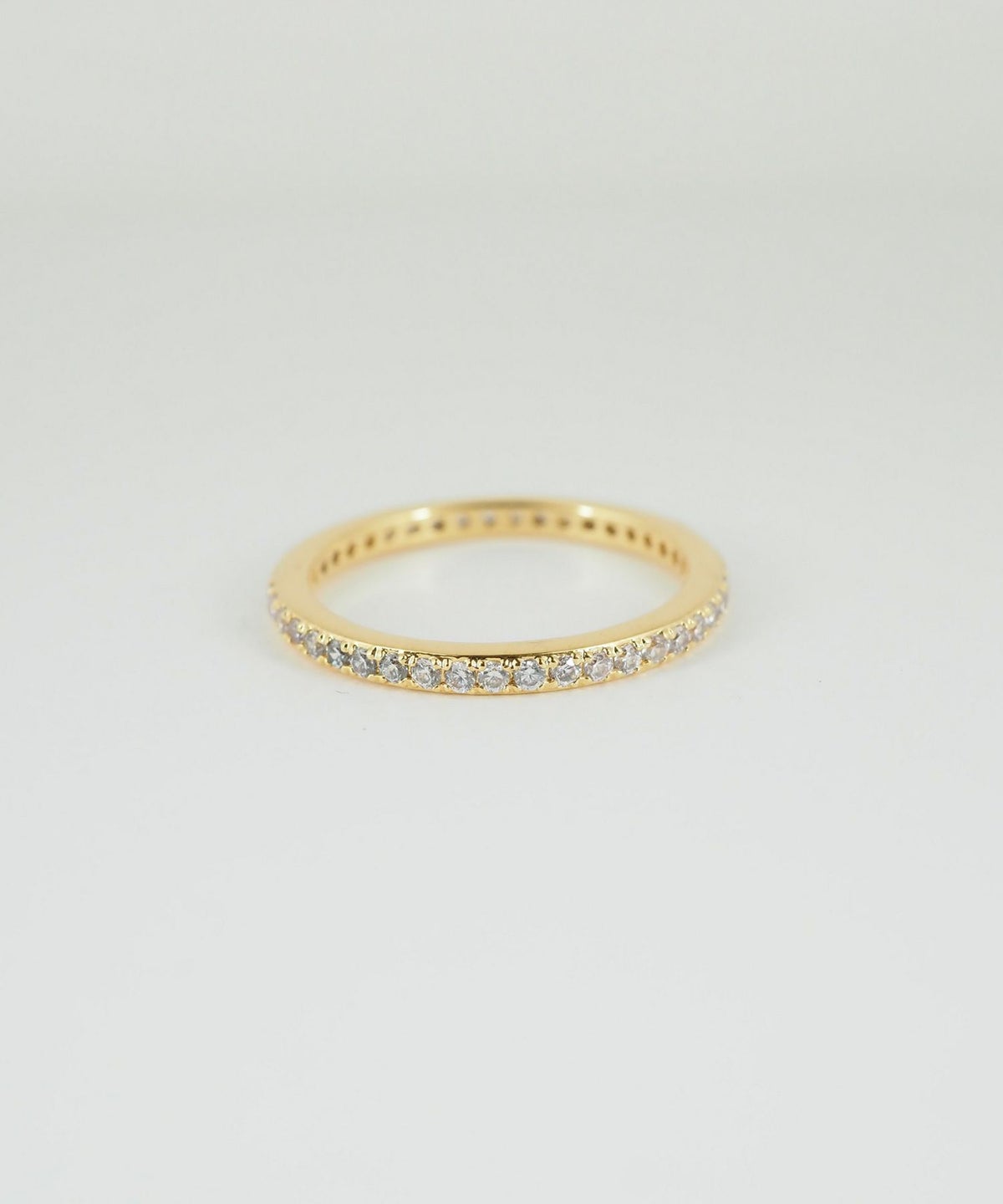 CZエタニティリング【over size ring collection】