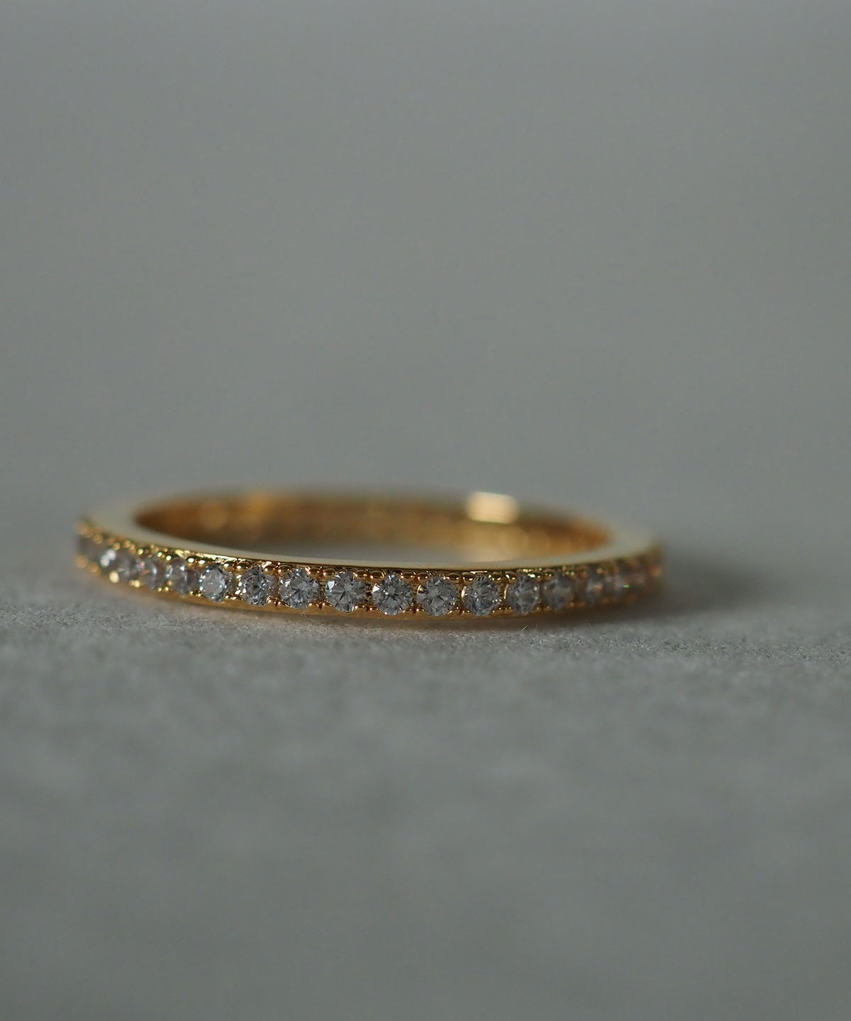 CZエタニティリング【over size ring collection】