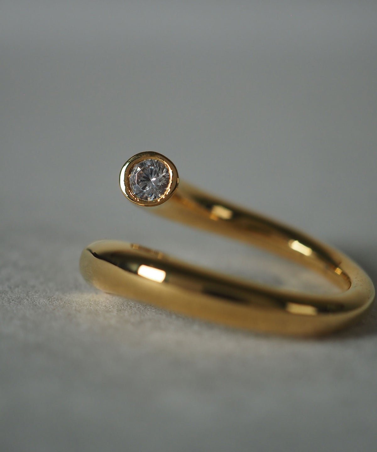 アシメハグリング【over size ring collection】