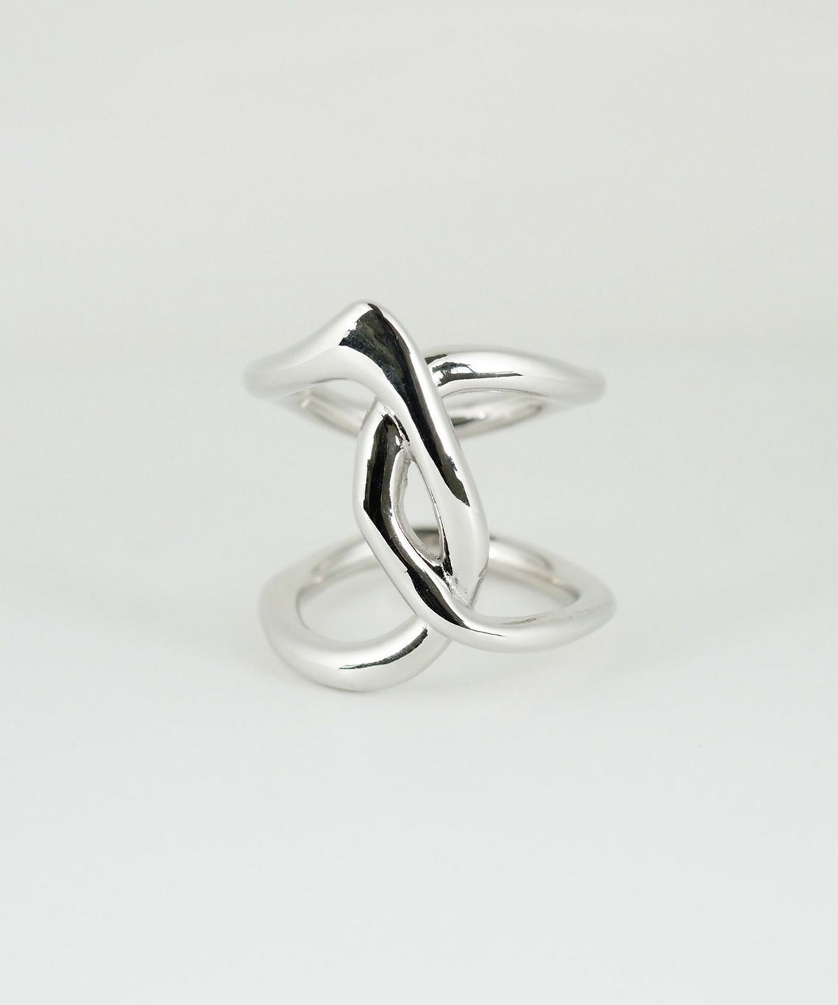 ニュアンスクロスボリュームリング【over size ring collection】