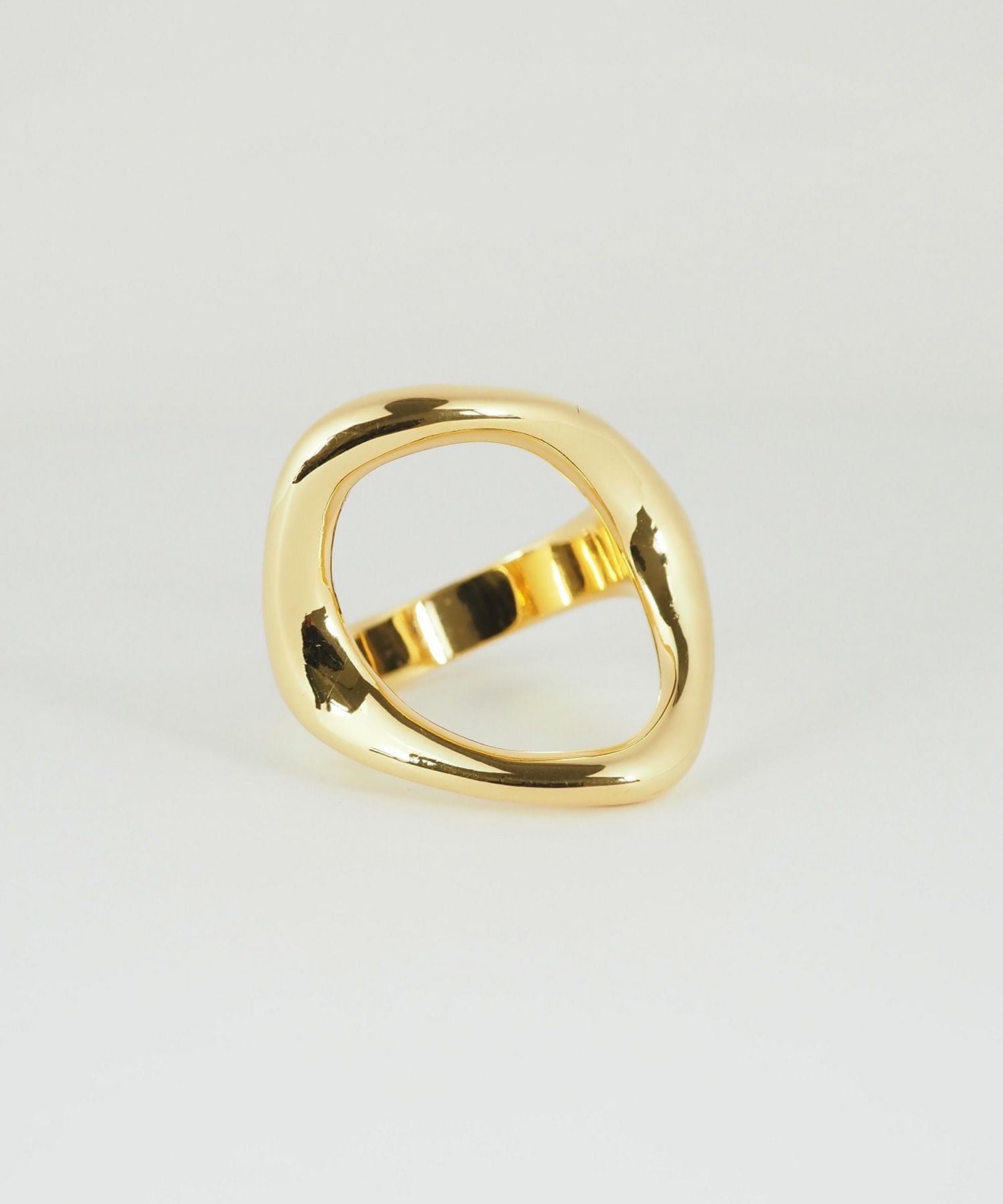 オーバルディストーションリング【over size ring collection