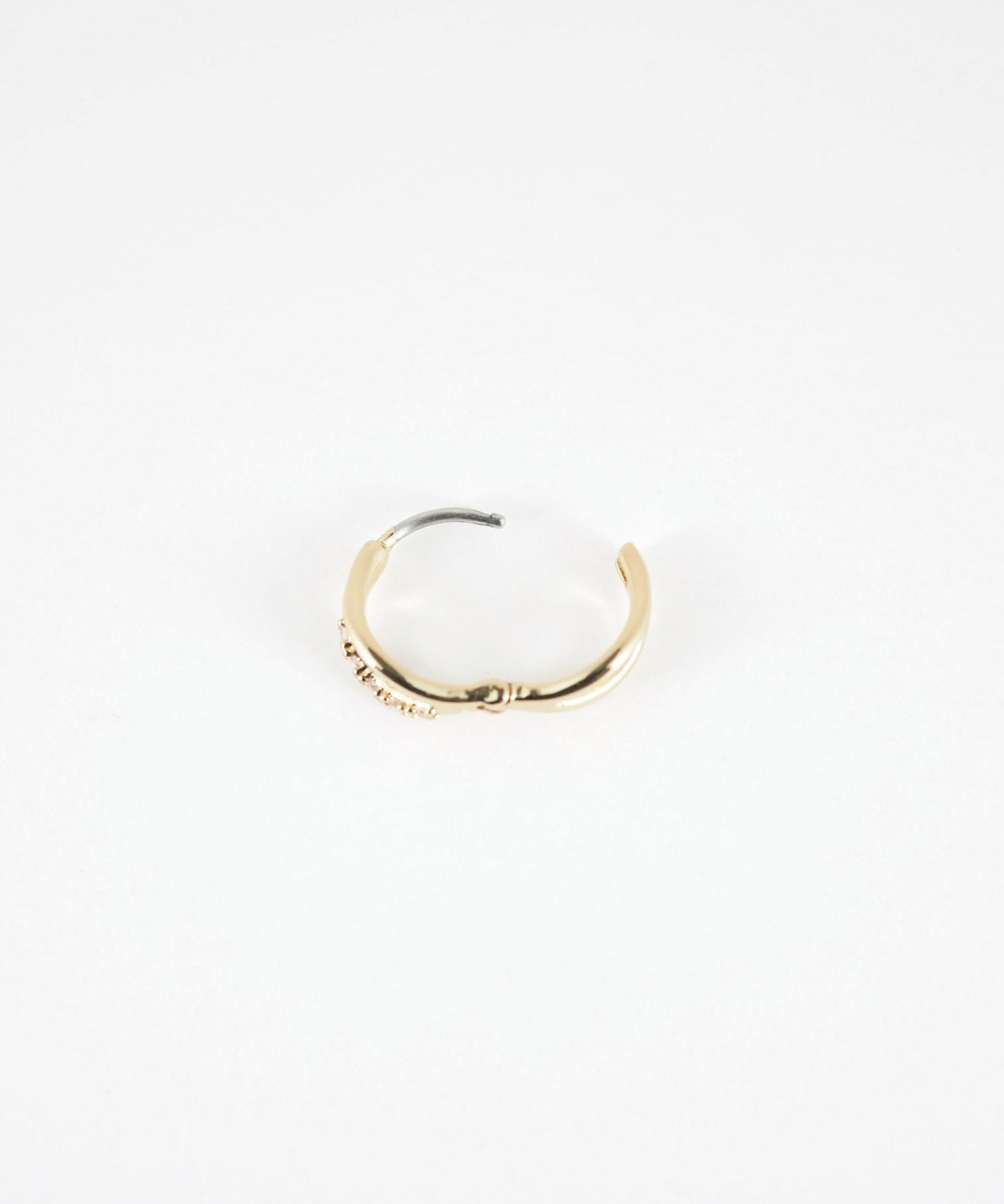 ブルジェオンフープステンレスポストピアス