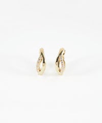 ブルジェオンフープステンレスポストピアス