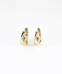 トルサードフープステンレスポストピアス