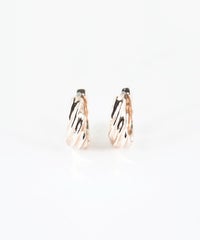 トルサードフープステンレスポストピアス