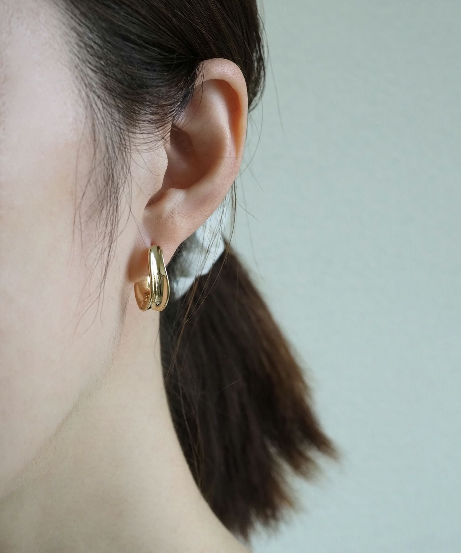 ワープワイドフープステンレスポストピアス | 【公式】MUK ONLINE SHOP