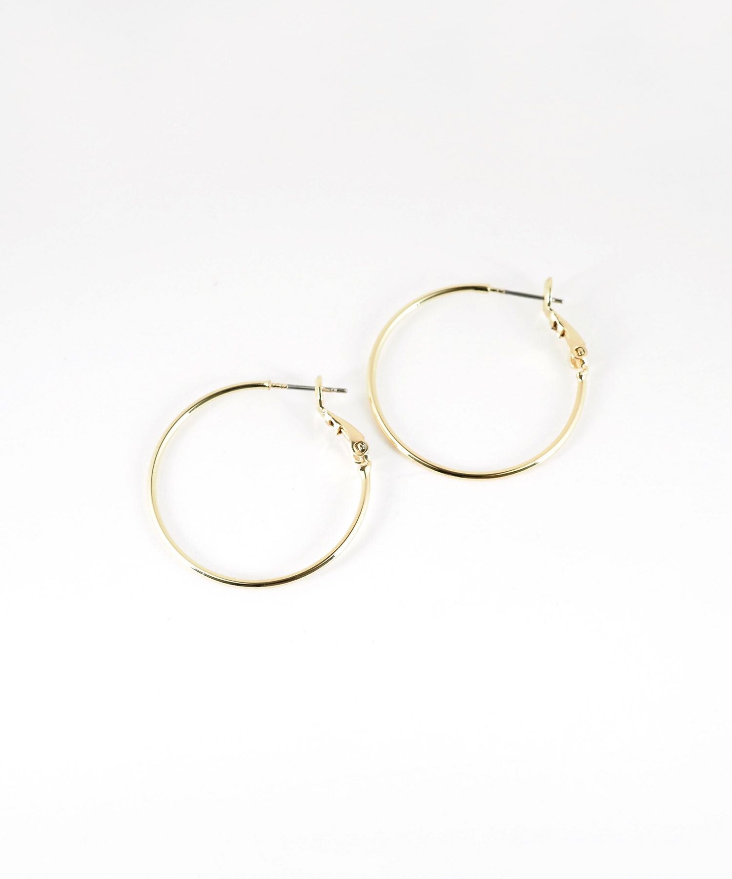 30mmフープステンレスポストピアス