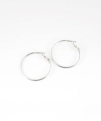 30mmフープステンレスポストピアス