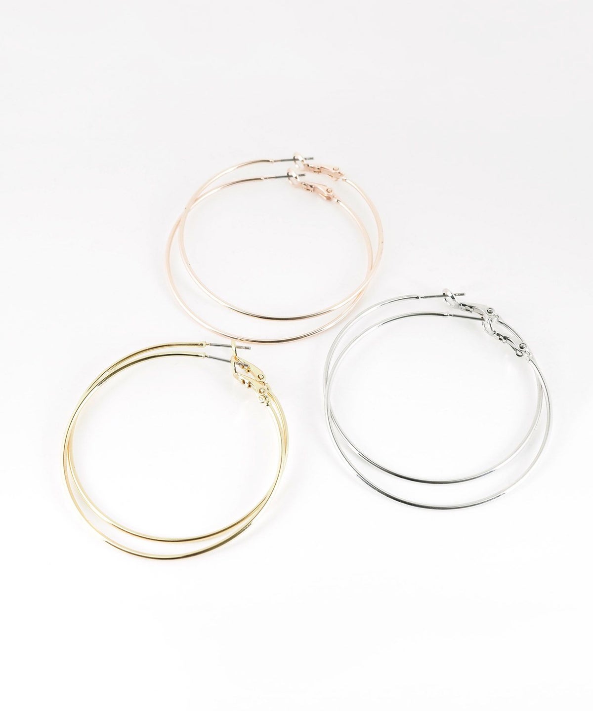 50mmフープステンレスポストピアス