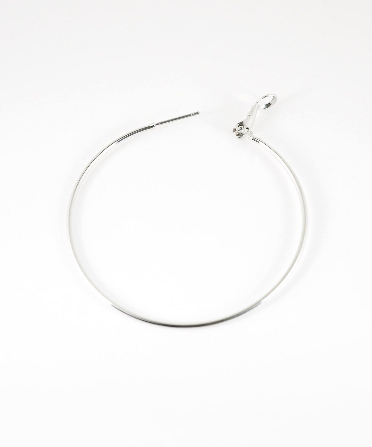 50mmフープステンレスポストピアス