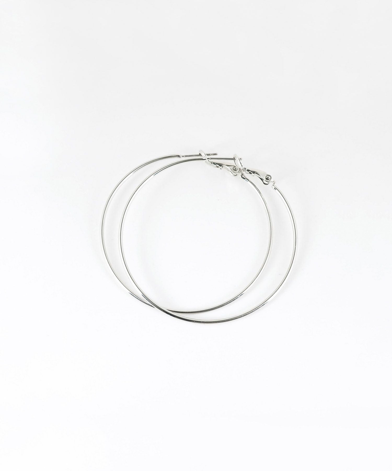 50mmフープステンレスポストピアス