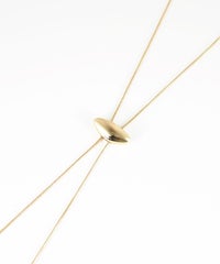 トライアングルループタイネックレス