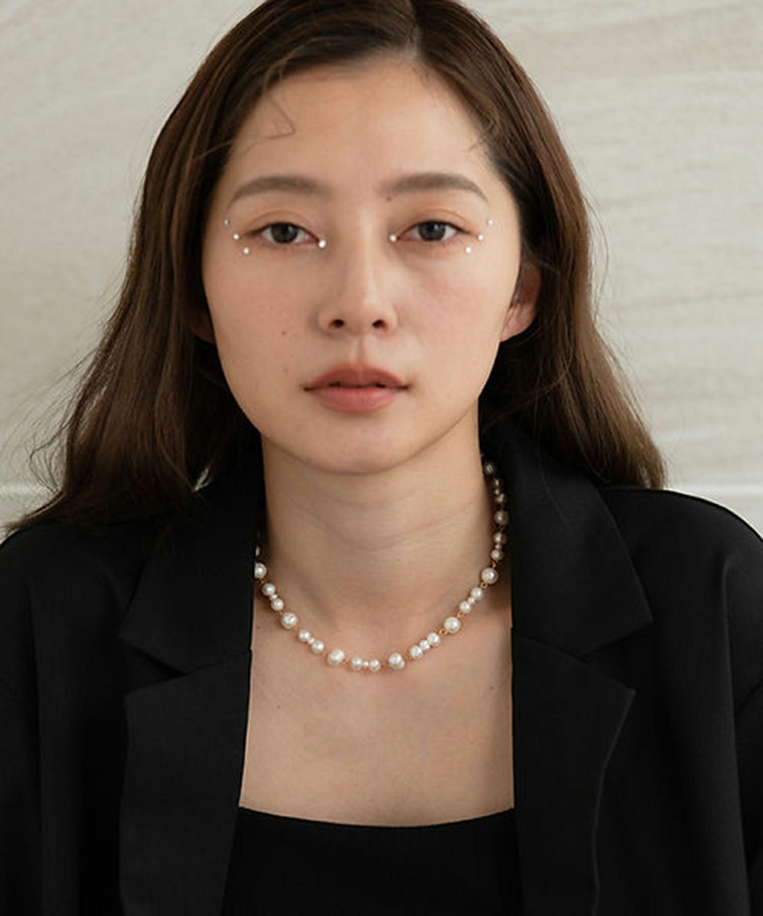 淡水パールチェーンネックレス