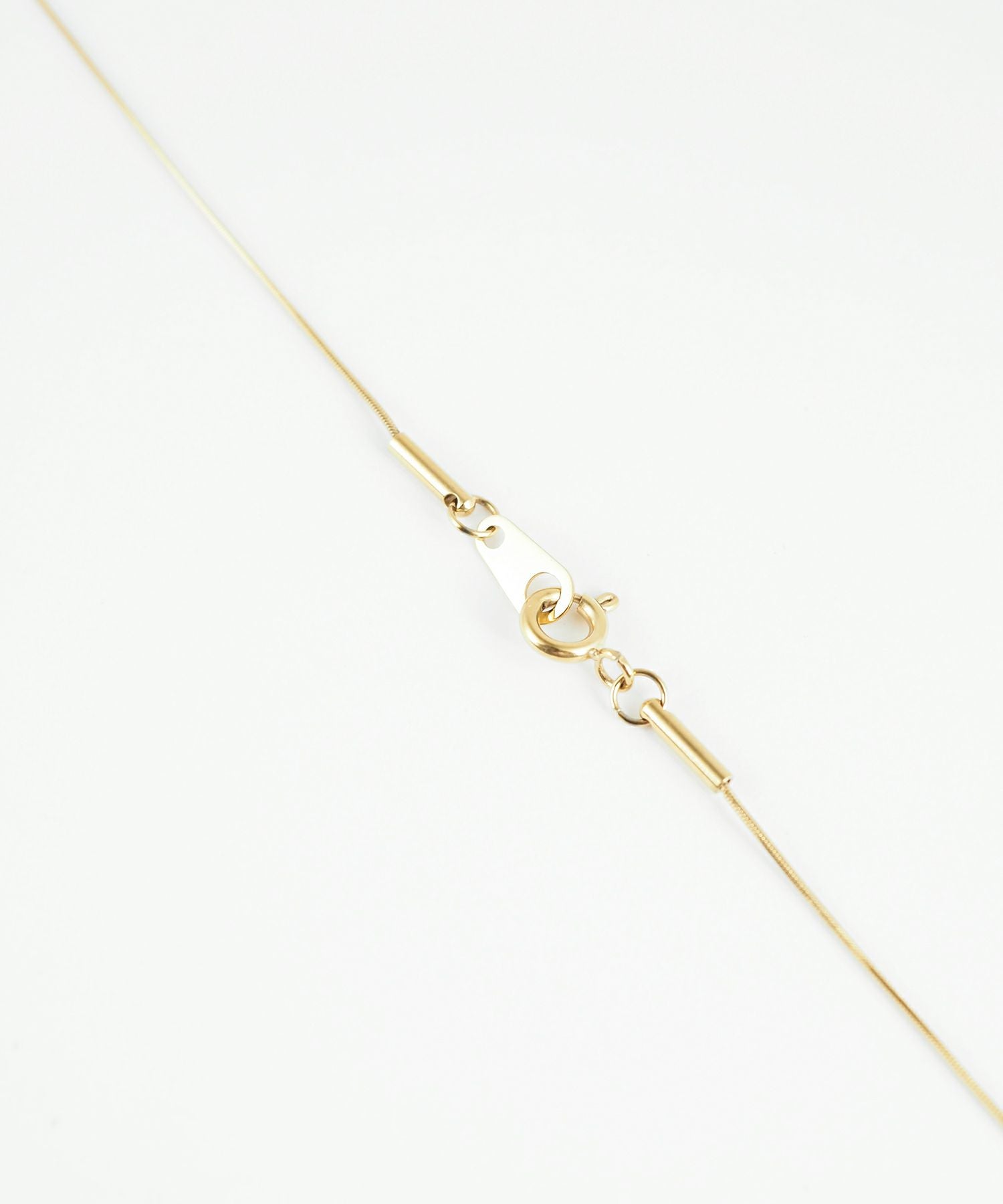 ラウンドY字サージカルステンレスネックレス