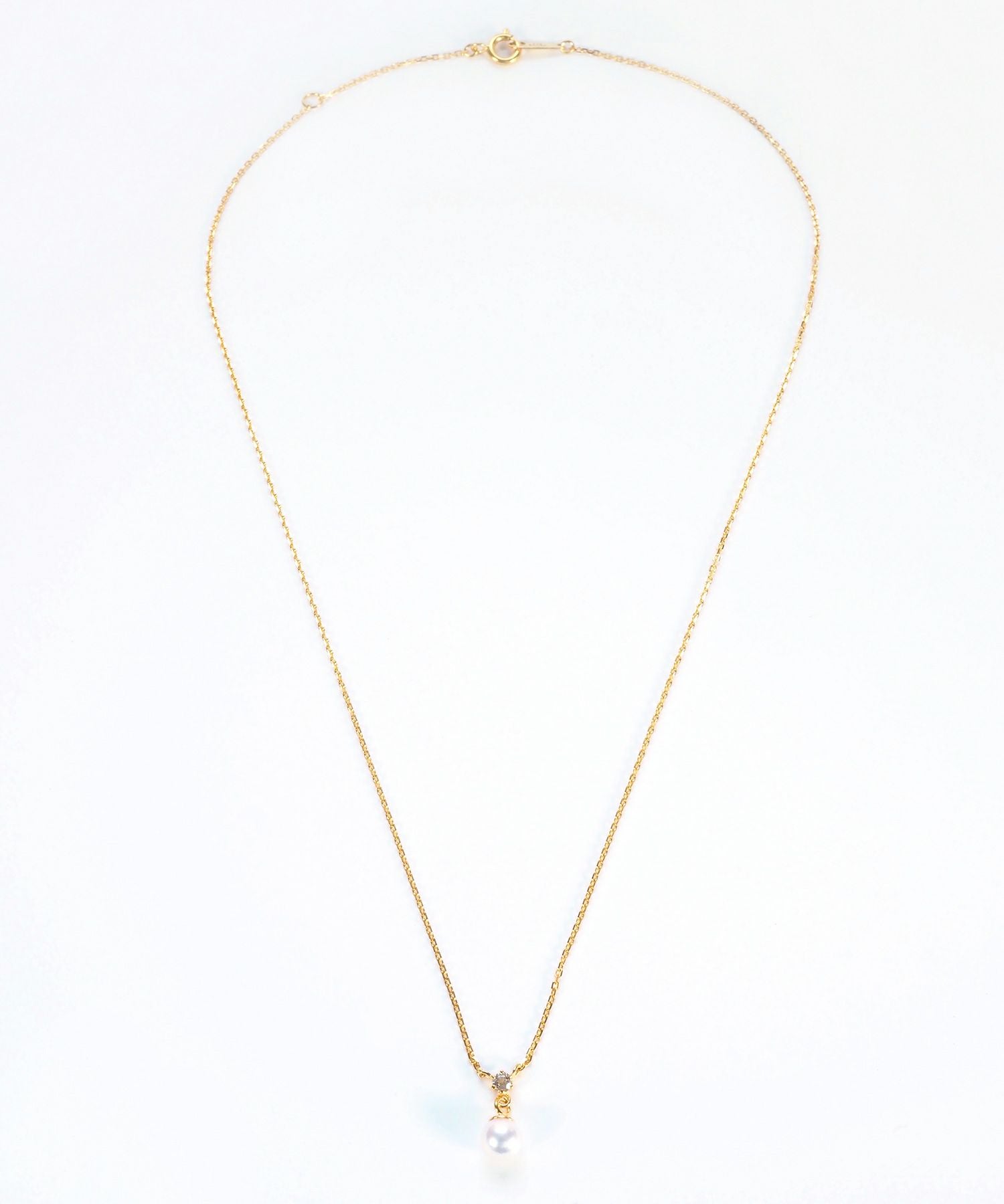 [SV925]アンビジューアコヤパールネックレス