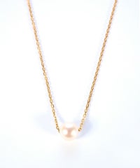 [SV925]アコヤパールスルーネックレス