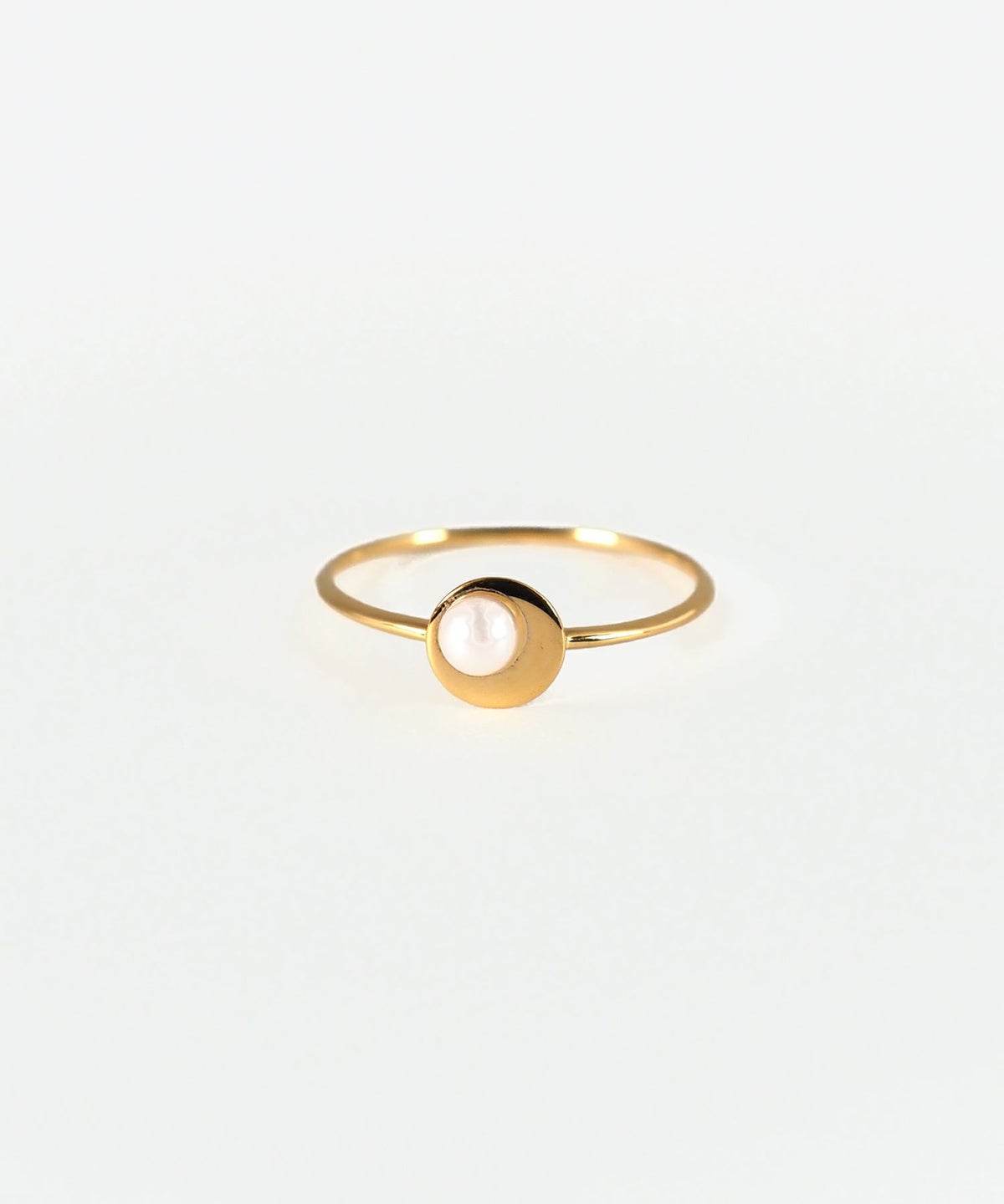 [SV925]アコヤパールプレートリング