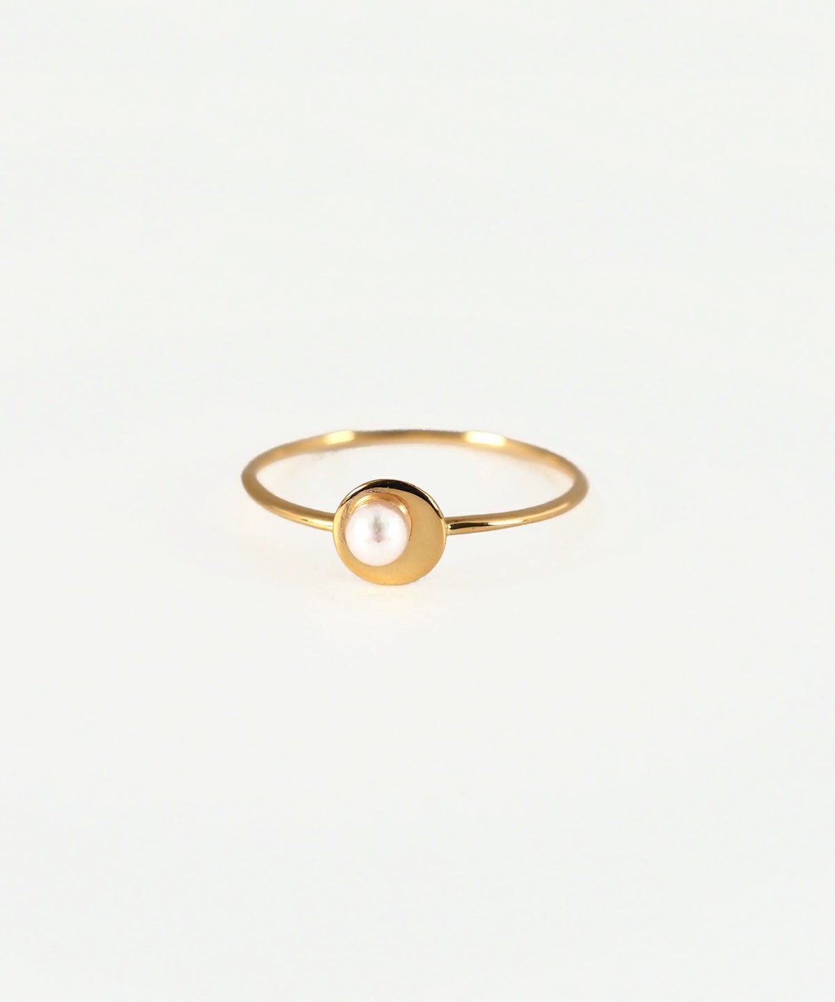 [SV925]アコヤパールプレートリング