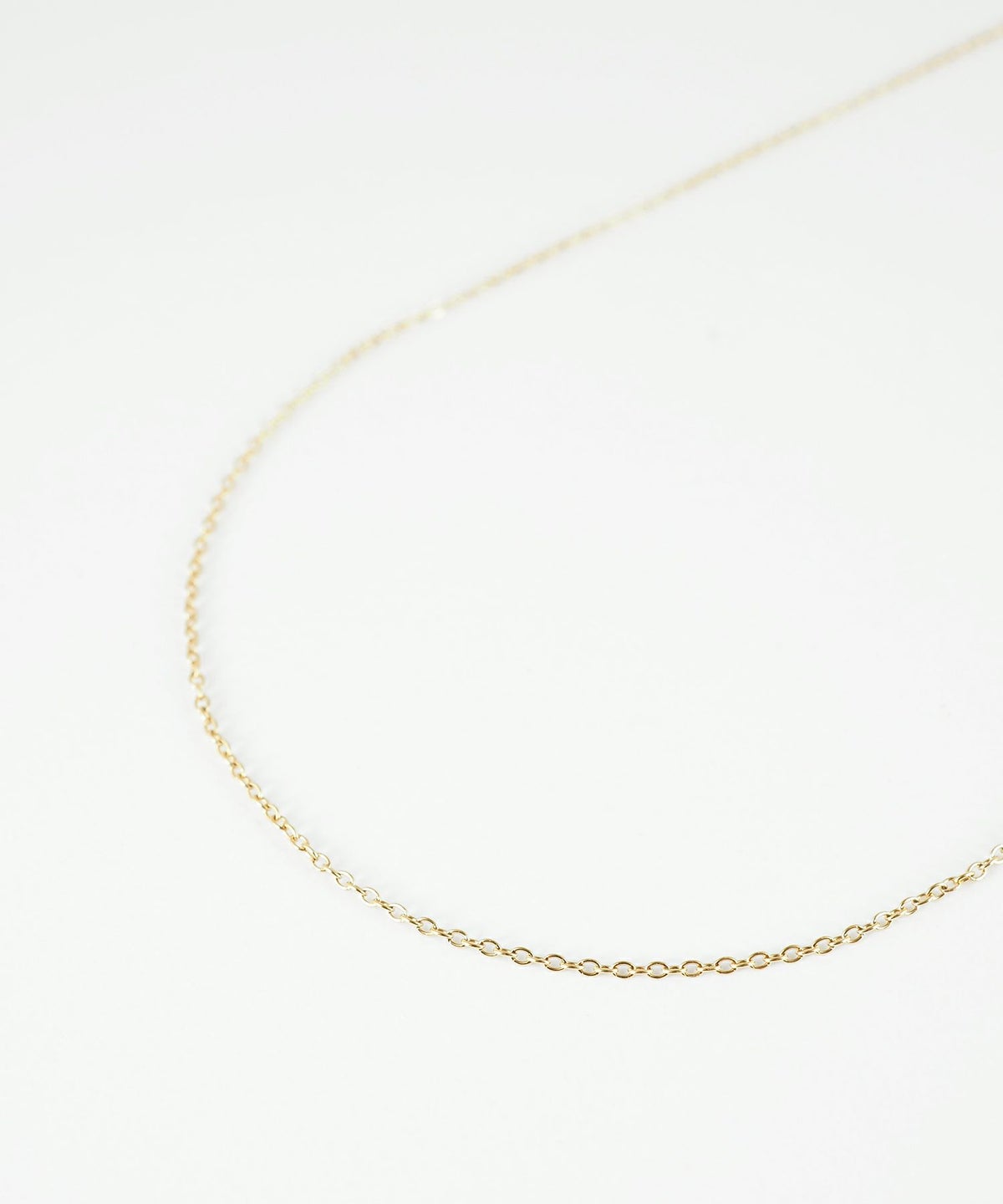 スリムチェーンステンレスネックレス