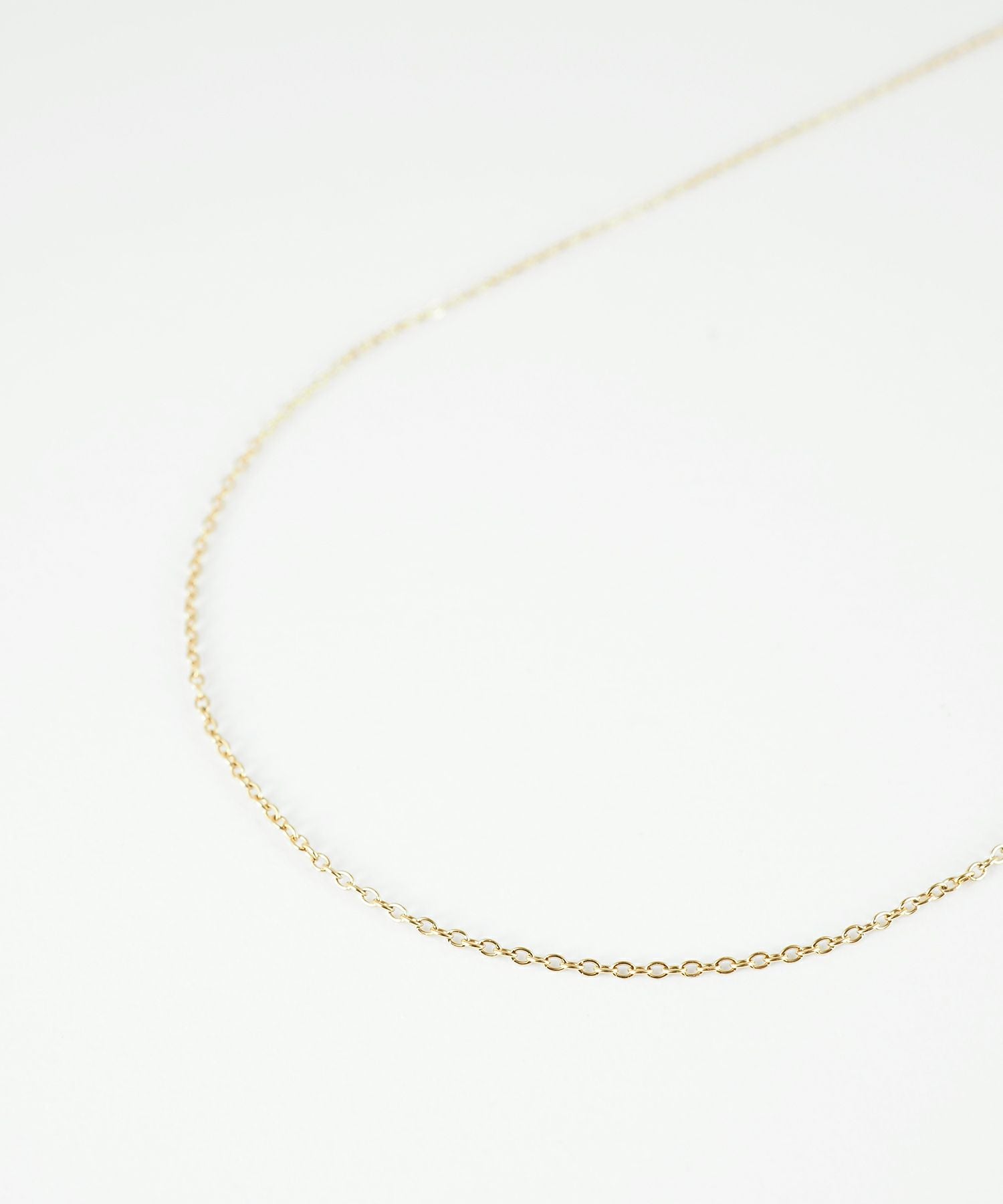 スリムチェーンステンレスネックレス