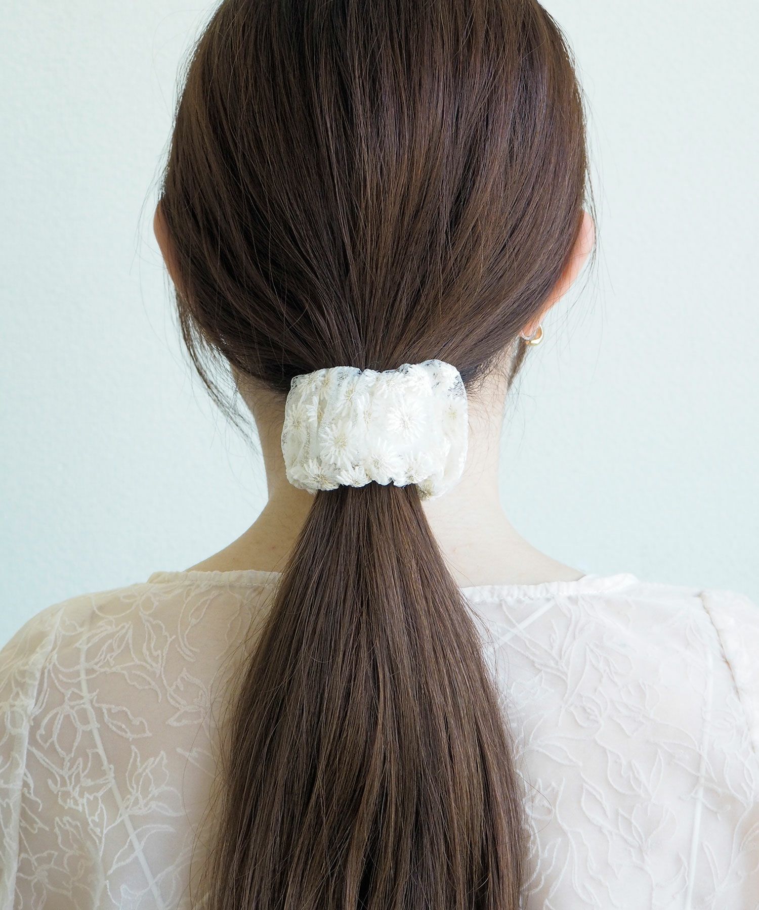 シアーフラワーフック付きシュフィー