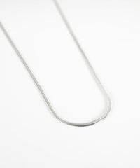 スネークチェーンステンレスネックレス