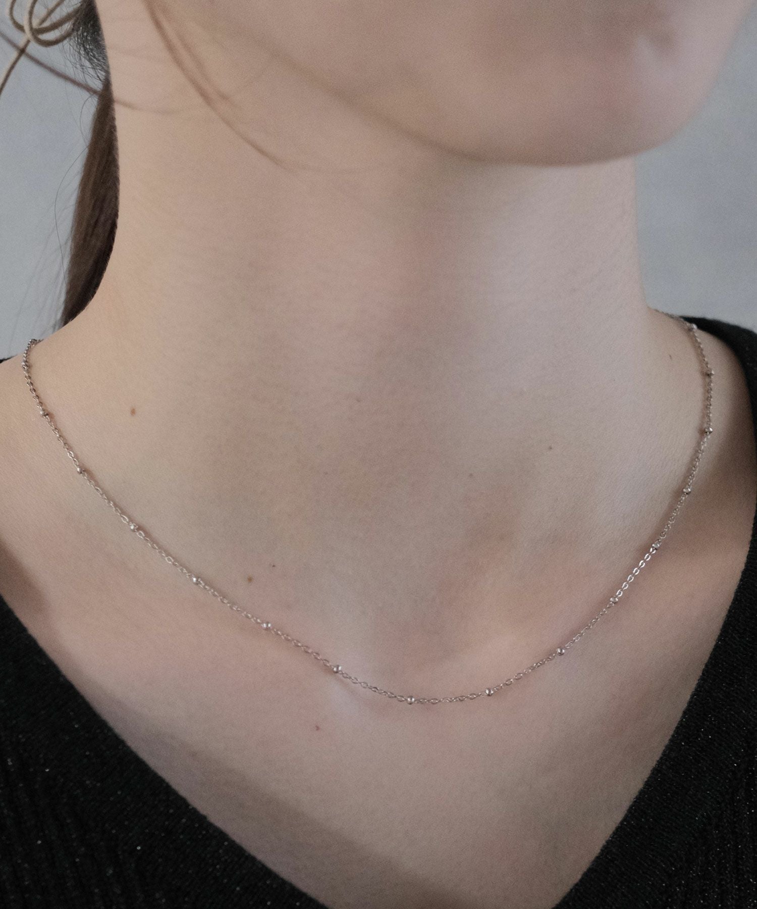 アンカーアズキチェーンステンレスネックレス