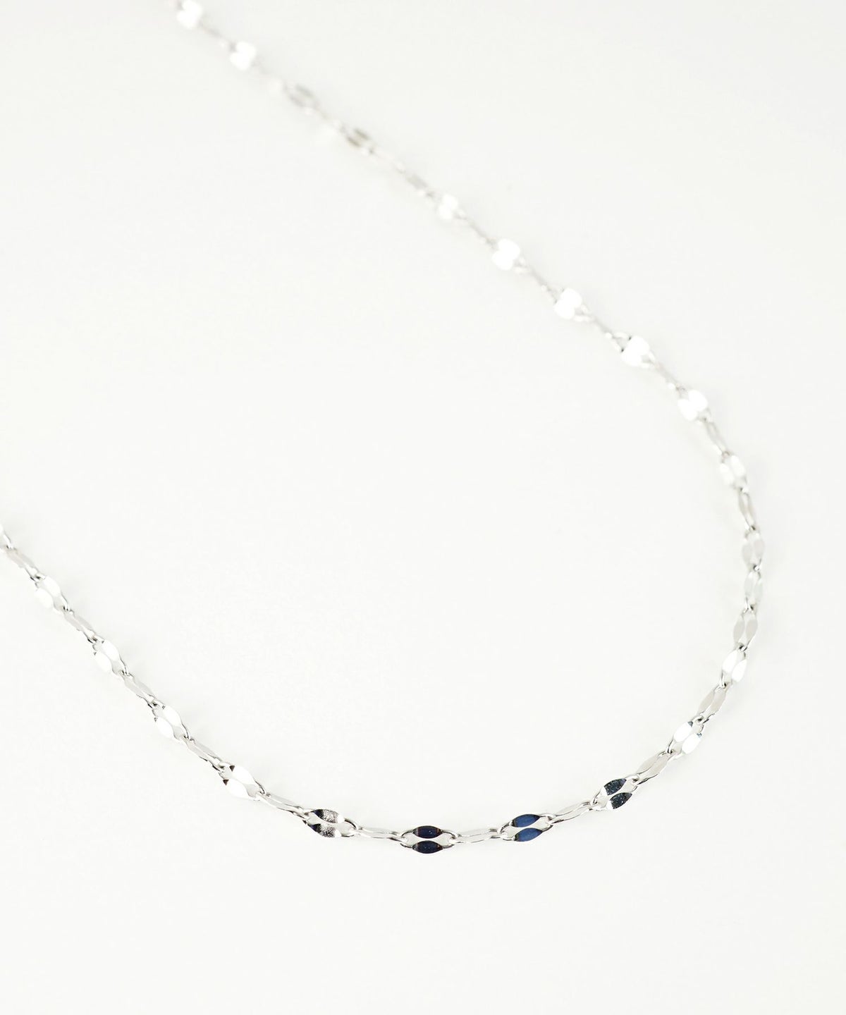 ペタルチェーンステンレスネックレス