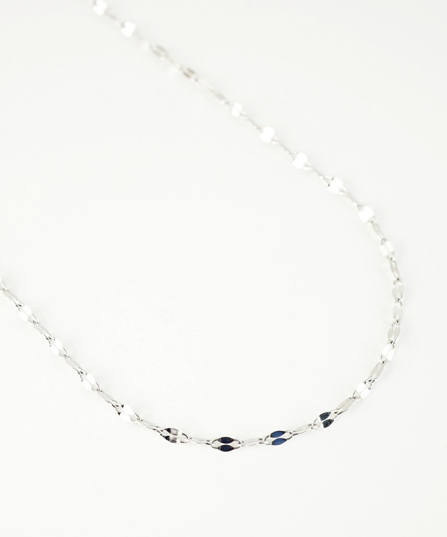 ペタルチェーンステンレスネックレス