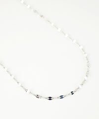 ペタルチェーンステンレスネックレス