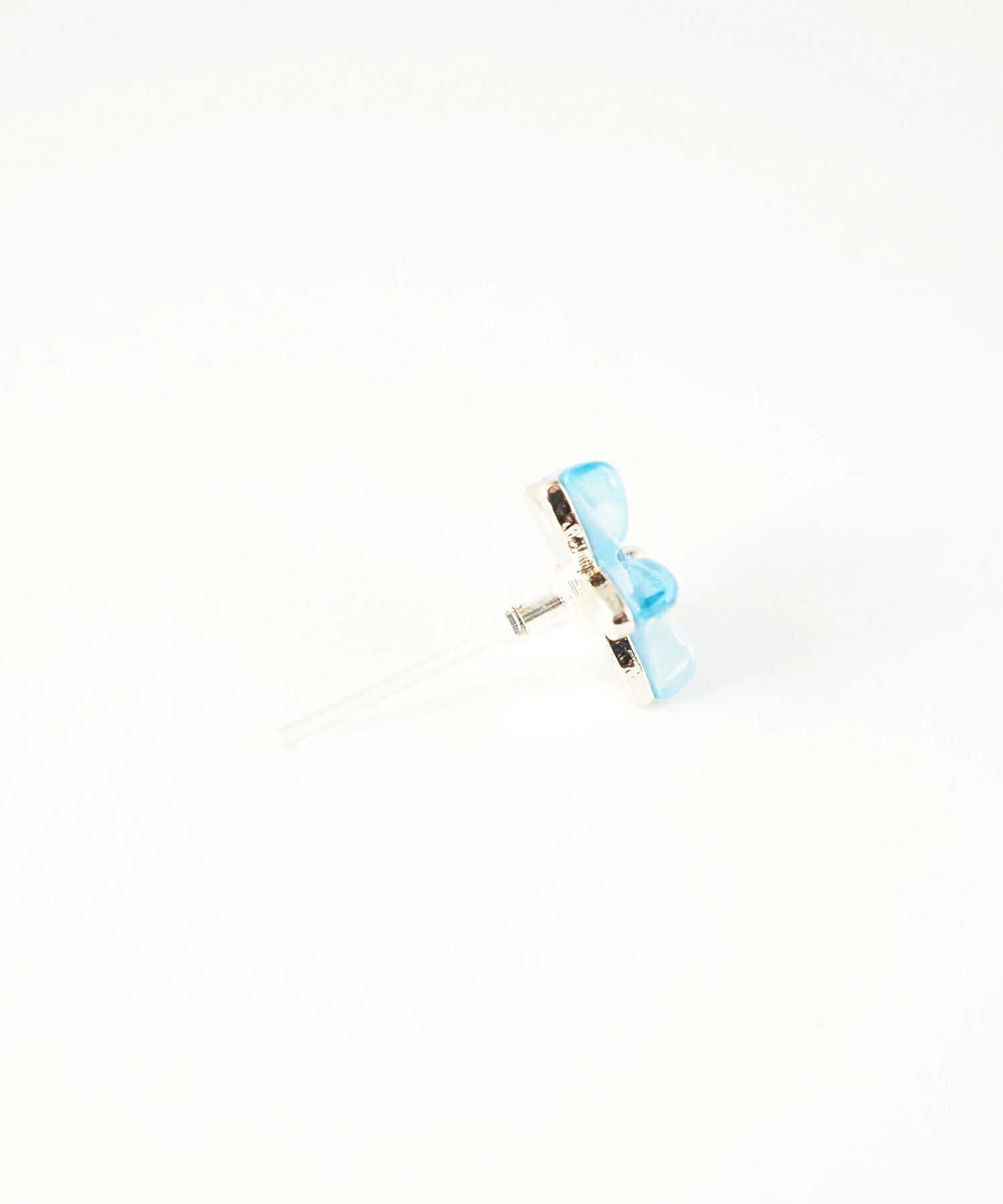 フラワー樹脂ポストセットピアス