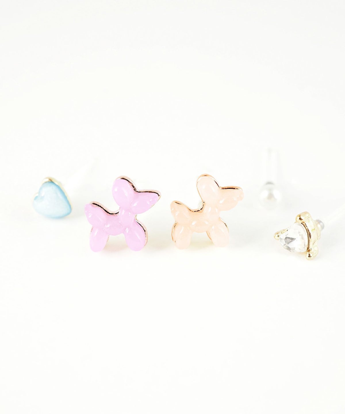 ミニダックス樹脂ポストセットピアス