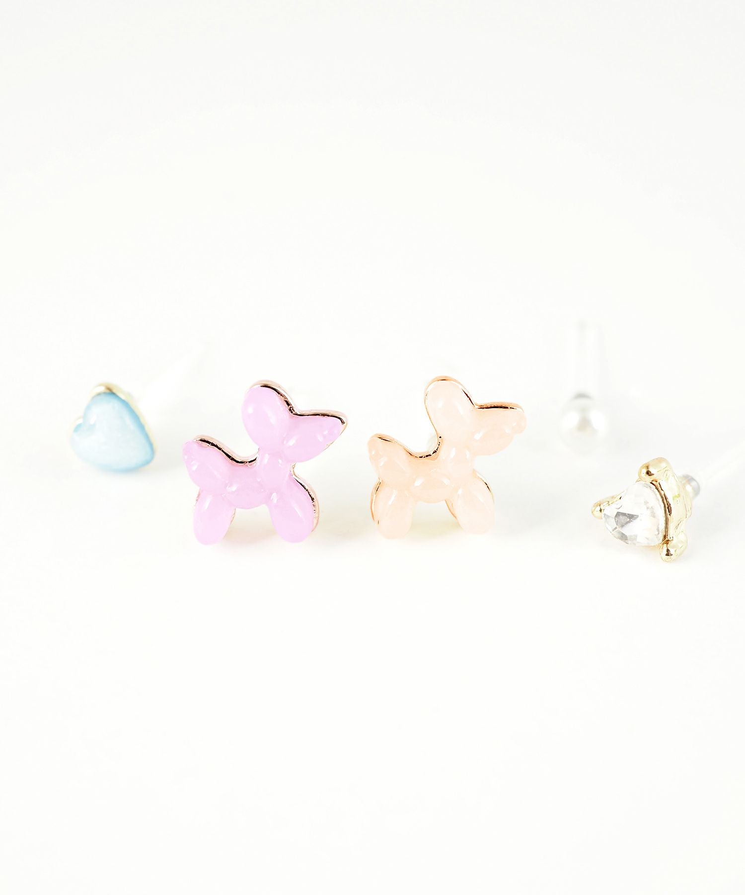 ミニダックス樹脂ポストセットピアス