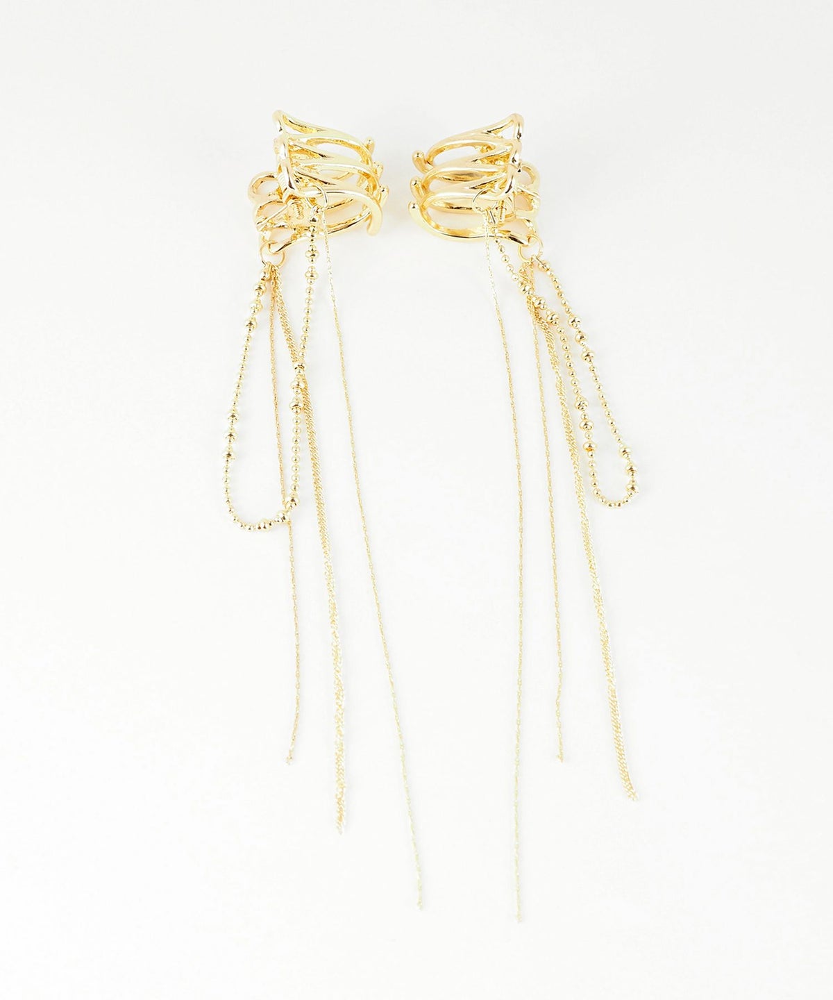 ニュアンスラインチェーン付きミニクリップ2Pセット