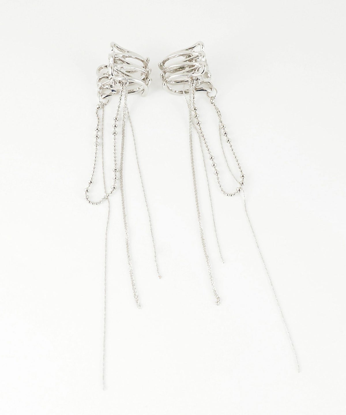 ニュアンスラインチェーン付きミニクリップ2Pセット