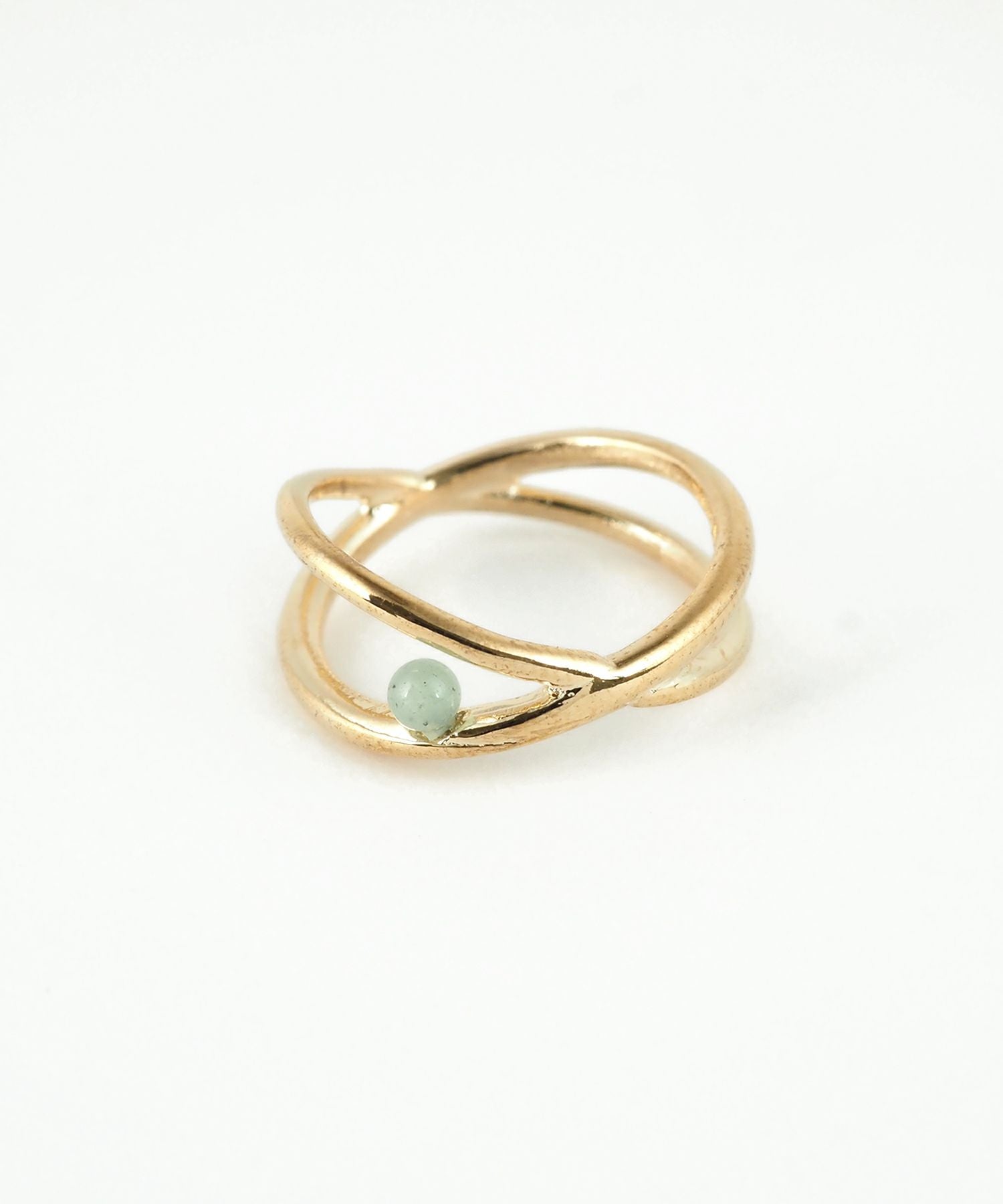 ストーンクロスリング【MUK blossom stone】