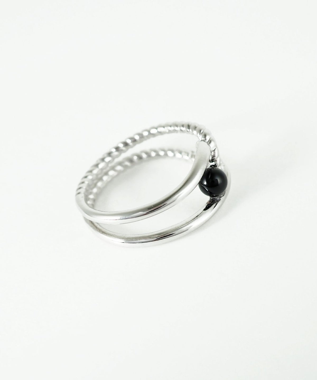 ストーンエリプスクロスリング【MUK blossom stone】