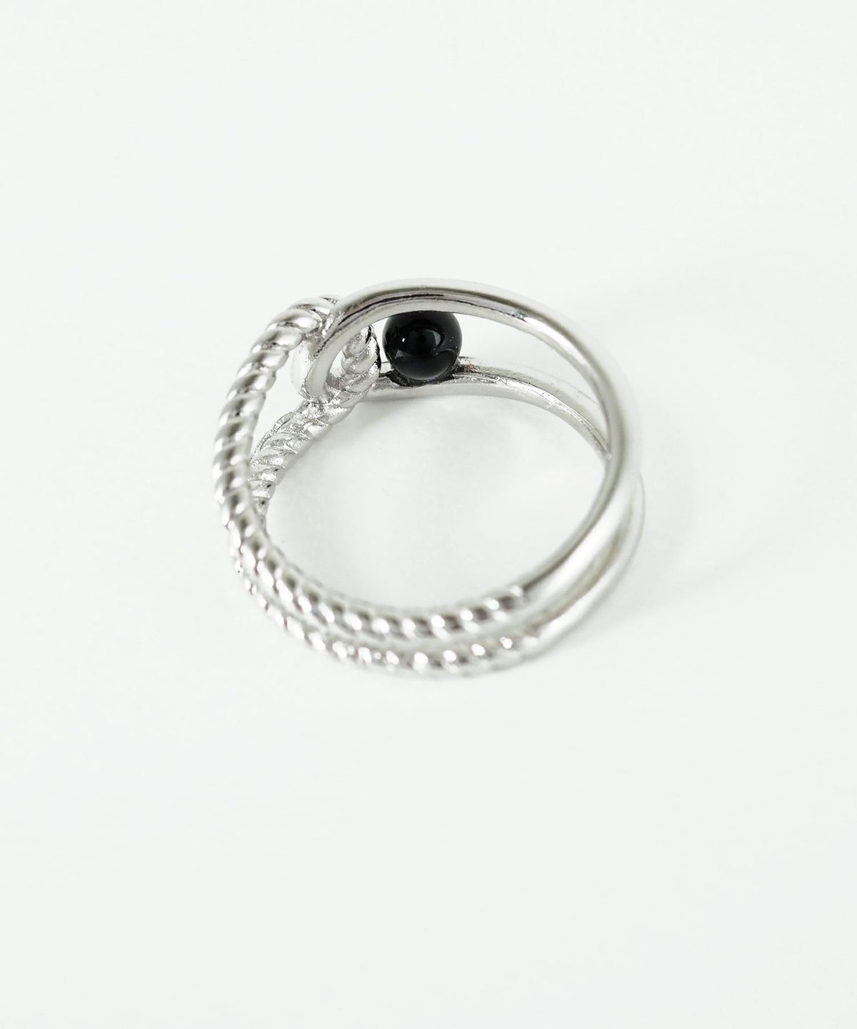 ストーンエリプスクロスリング【MUK blossom stone】