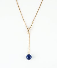 ストーンY字ロングネックレス【MUK blossom stone】