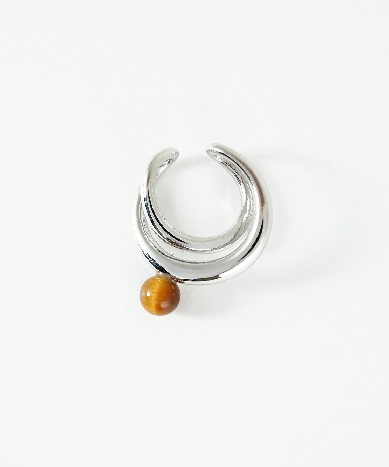 ストーンクロスイヤーカフ【MUK blossom stone】