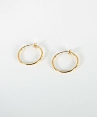 21mmシンプルパイプイヤリング