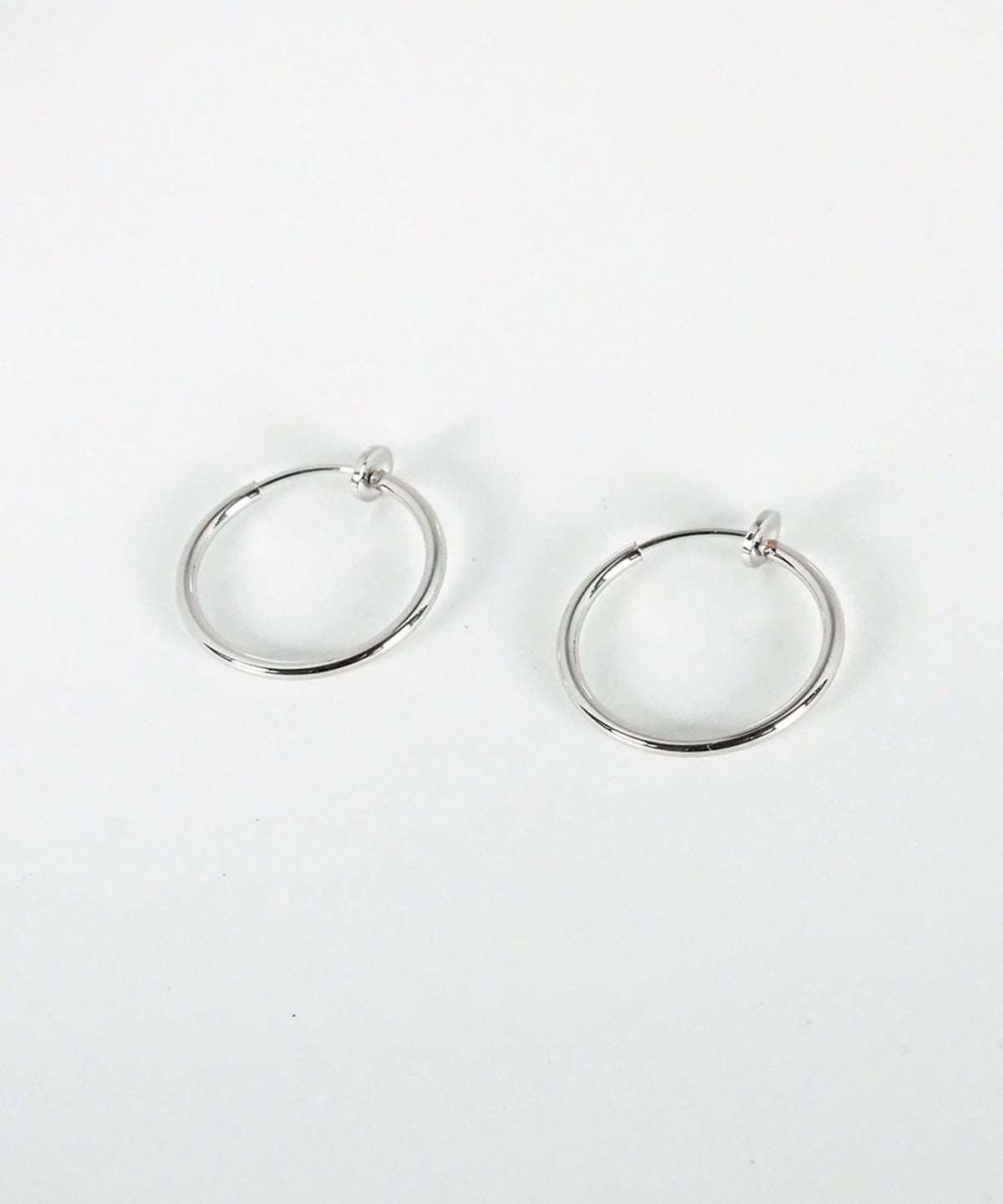 21mmシンプルパイプイヤリング