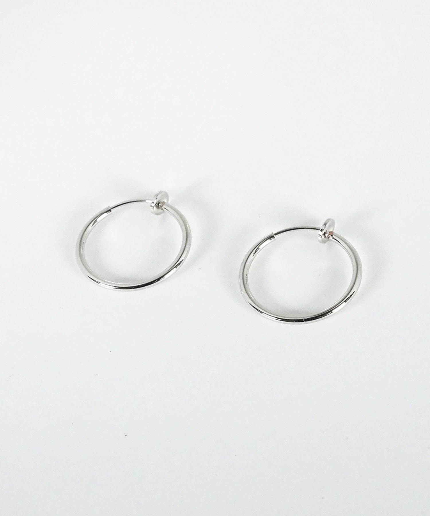 21mmシンプルパイプイヤリング